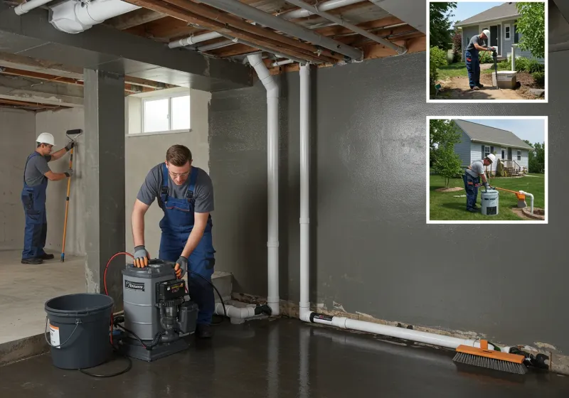 Basement Waterproofing and Flood Prevention process in Diamond Ridge, AK
